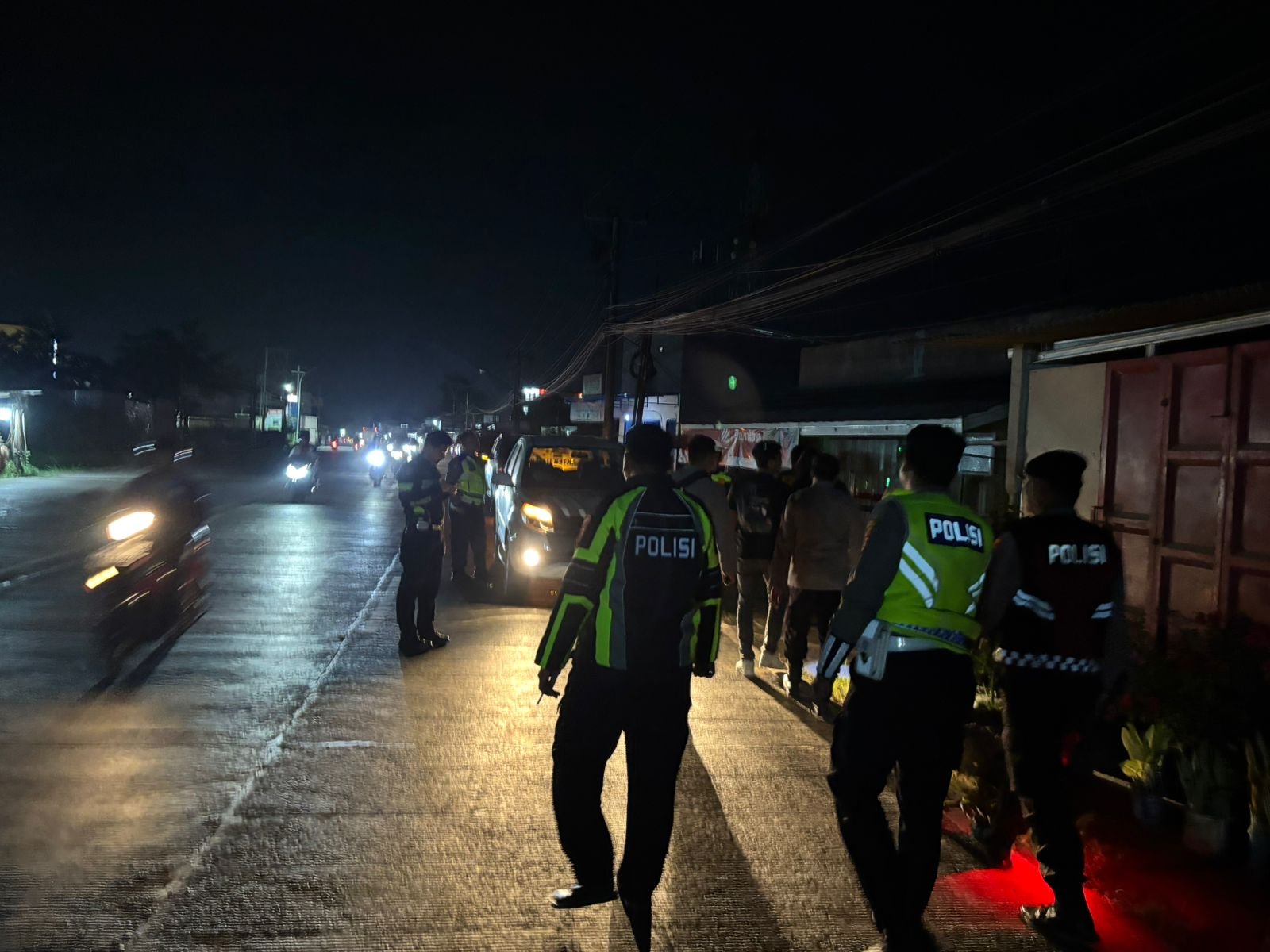 Cegah Gangguan Kamtibmas, Polres Serang Gelar Patroli KRYD