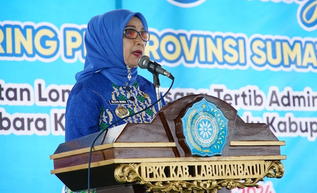 Kunjungan Tim Monitoring PKK Sumut di Sambut Langsung Plt. Bupati Labuhanbatu