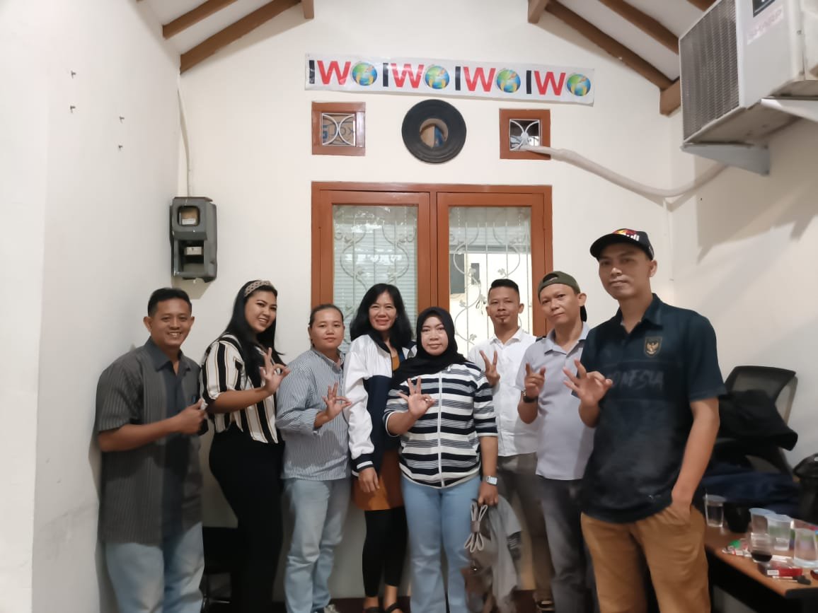 IWO Bogor Raya Adakan Silaturahmi di Sekretariat Baru Jelang HUT IWO ke-12