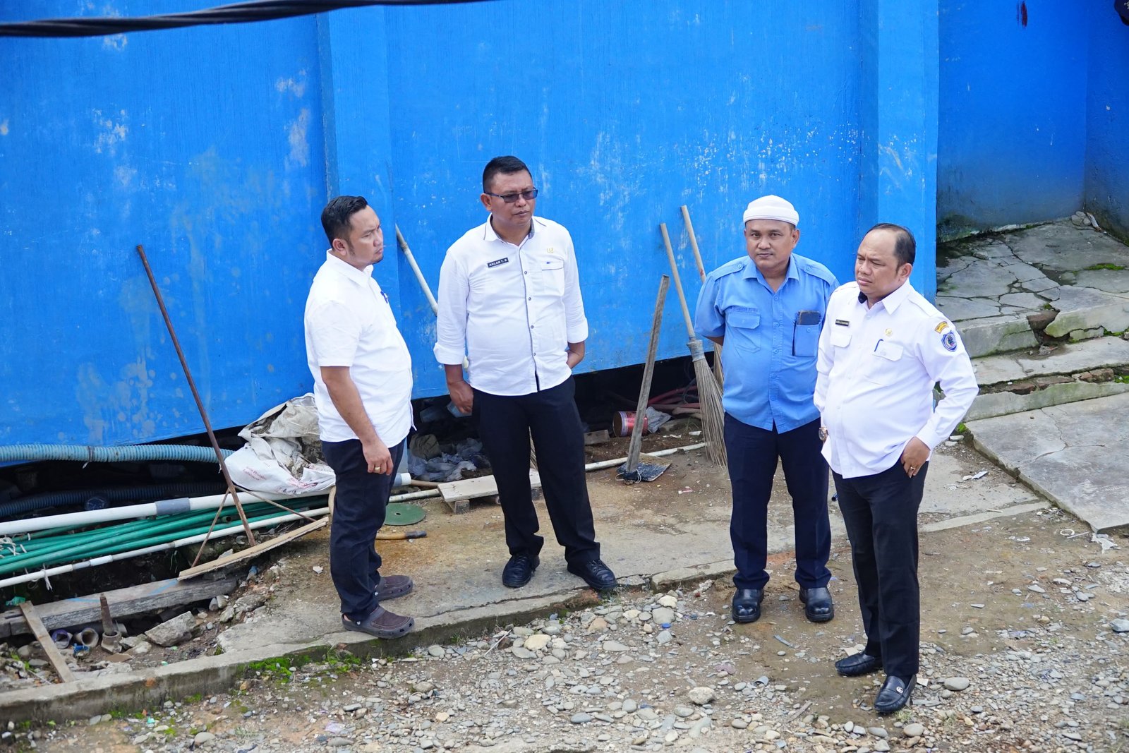 Kunjungan Kerja Ke PUDAM Tirta Bina, PJS Bupati Labuhanbatu Pastikan Kwalitas Pelayanan Publik