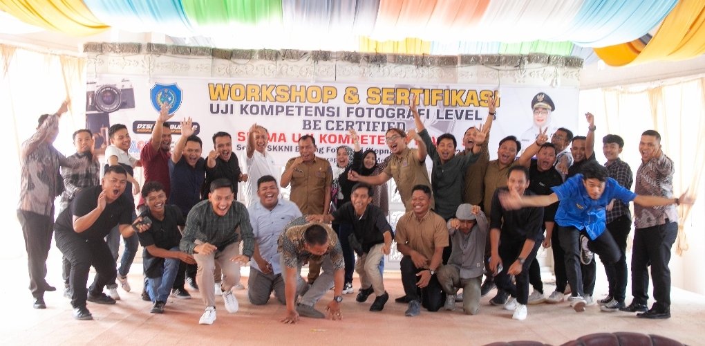 Tingkatkan Kompetensi Fotografer, Pemkab Labuhanbatu Gelar Workshop Dan Sertifikasi Uji Kompetensi Level 3