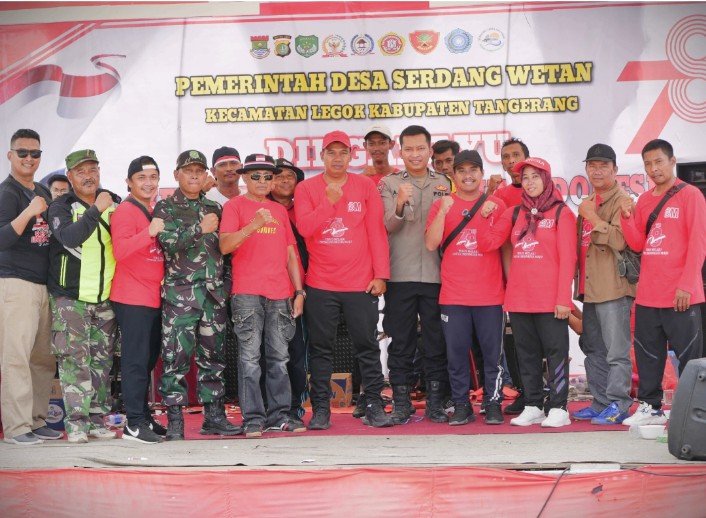 Semarak Sambut HUT RI Ke 78, Di Desa Serdang Wetan Sukses digelar