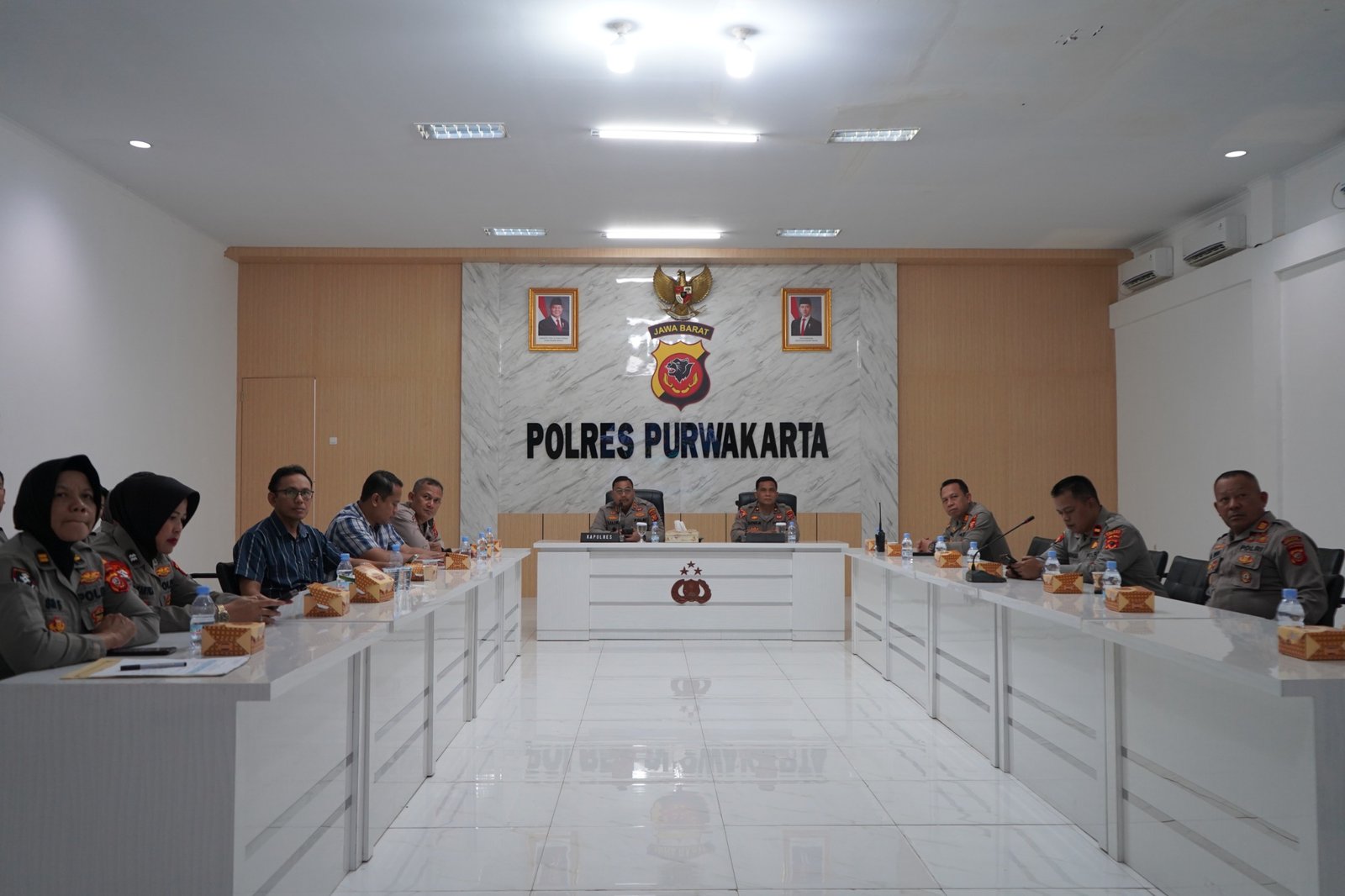 Polres Purwakarta Ikut Pembukaan Was Ops ketupat oleh Itwasum Polri secara Virtual