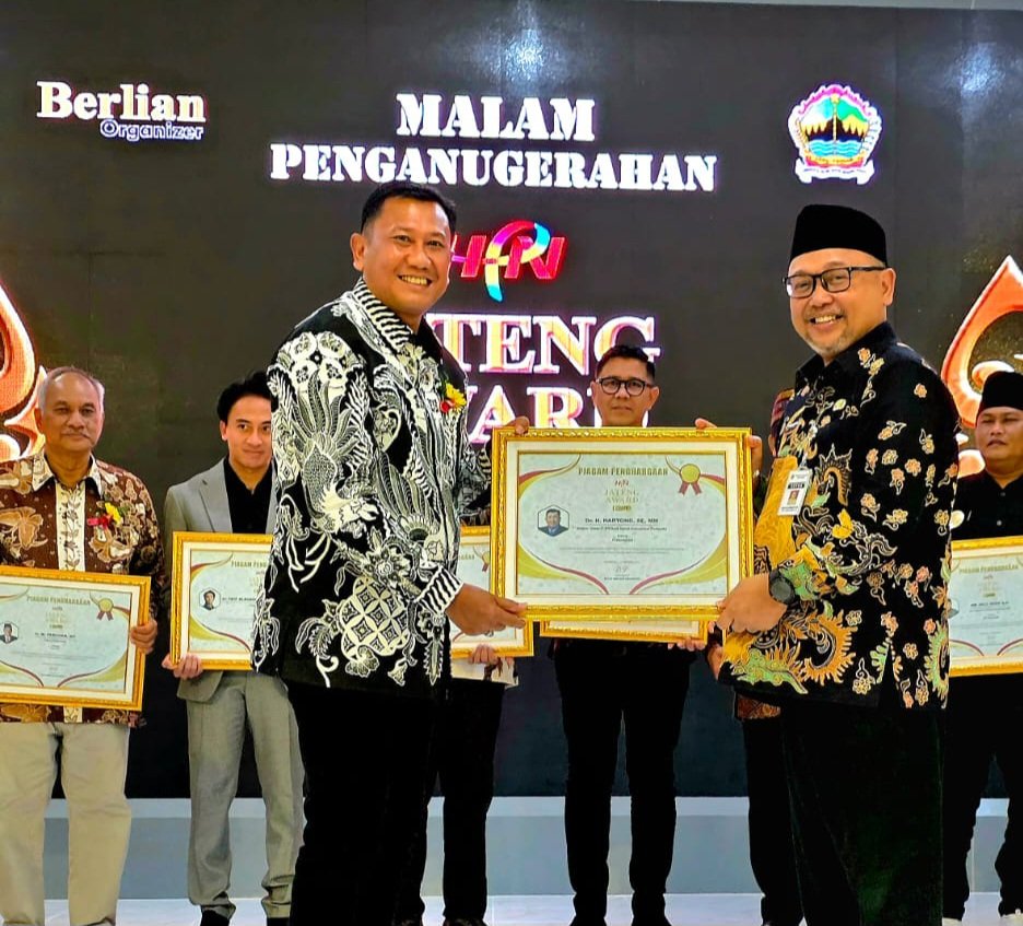 Penghargaan Hari Pers Nasional Jateng 2025 Diraih Dr Haryono Direktur PT BDK Karanganyar