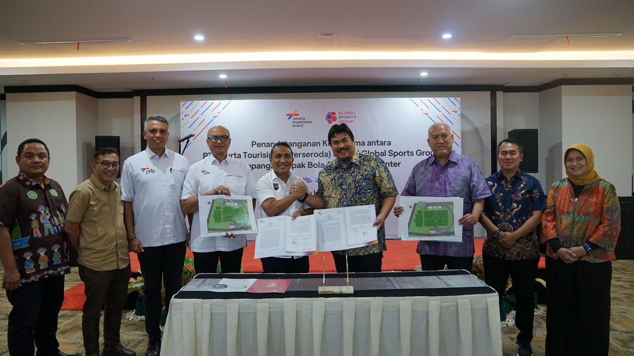 JXB dan ASIOP Football Academy Sepakati Kerja Sama, Hadirkan Lapangan Sepak Bola Berstandar Internasional