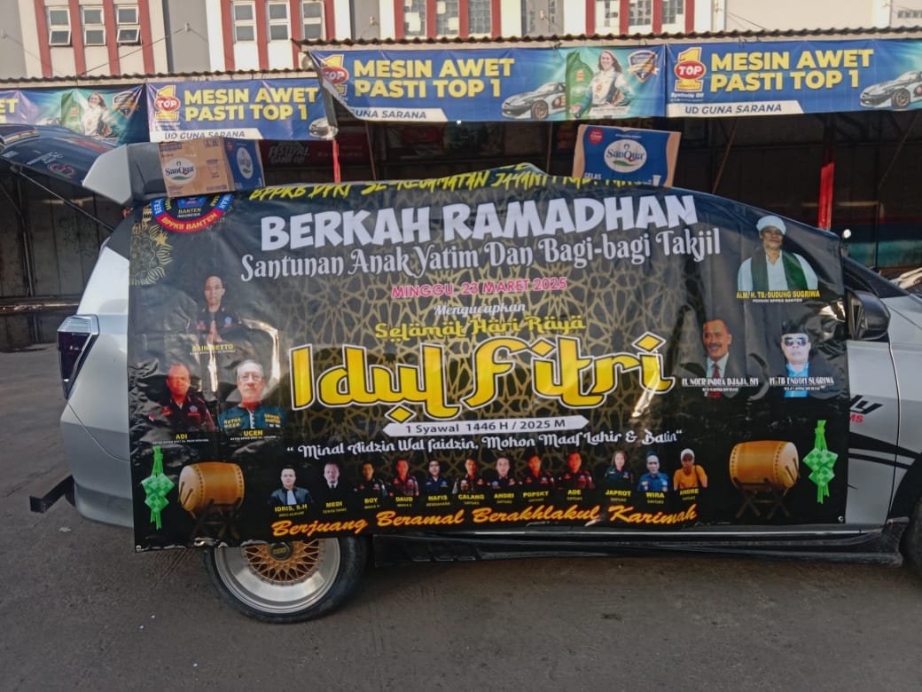 Ormas BPPKB se Kecamatan Jayanti Gelar Aksi Sosial Santunan Anak yatim dan Berbagi Tajil