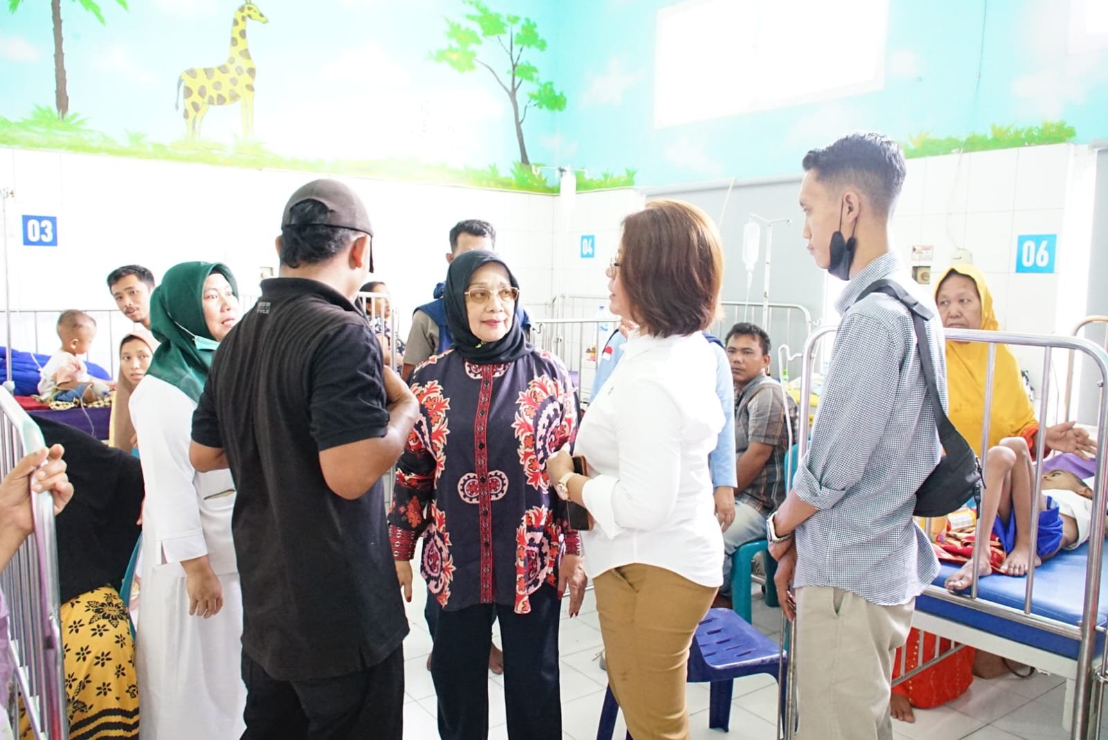 Anak Penderita Kelainan Jantung Mendapat Perhatian Dari Plt. Bupati Labuhanbatu