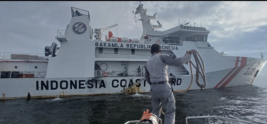 Bakamla RI Latihan Passing Exercise Bersama Japan Coast Guard PLH 07