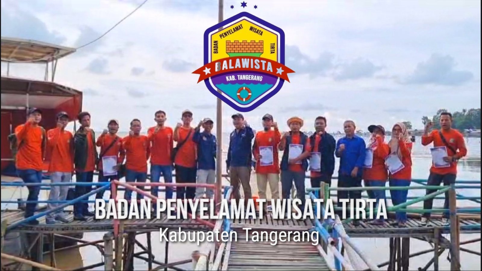 Balawista Tangerang adakan Rakor dan Pembagian Sertifikat Bimtek di Mangrove Pulau Cangkir