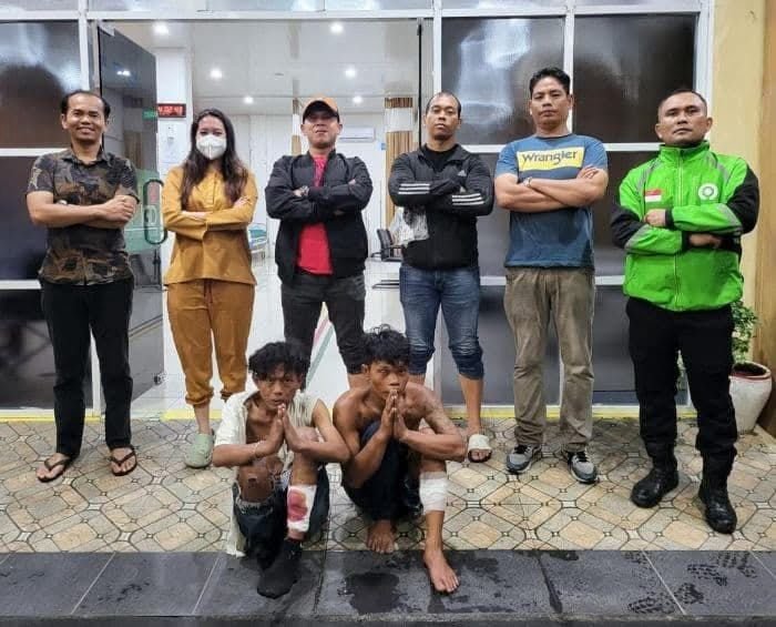 Merasa sudah jago.! Karena Sudah Memukul Polisi, 2 Preman di Selambo Dapat Hadiah Timah di Betis