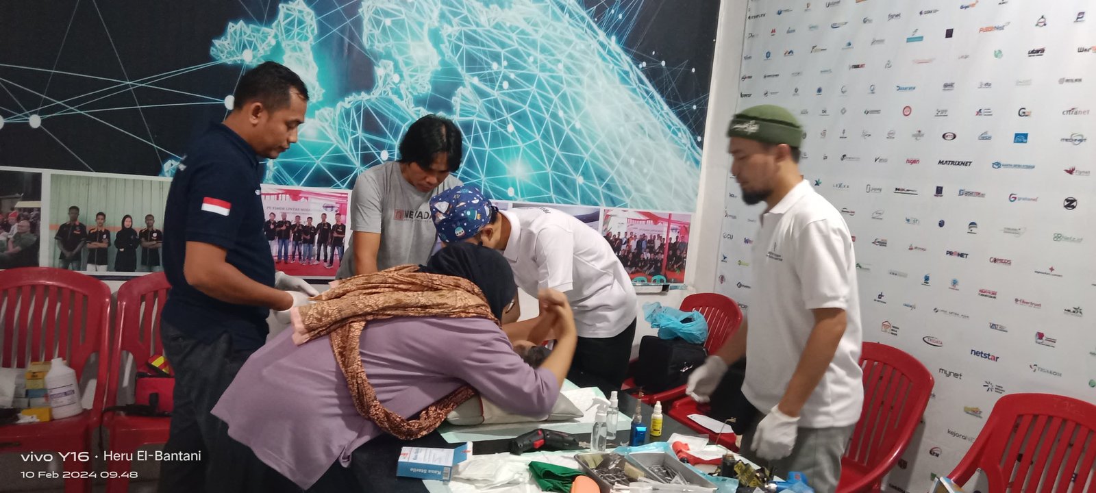 Anniversary Ke 4 PT. TLN Virgilio Da Cruz Sebagai Dirut Sekaligus Caleg DPR RI Partai Hanura, gelar Khitanan