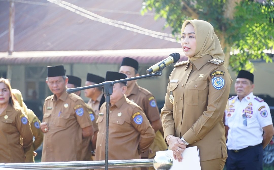 Pimpin Apel Perdana, Bupati Maya Tekankan Peningkatan Pelayanan Terhadap Masyarakat
