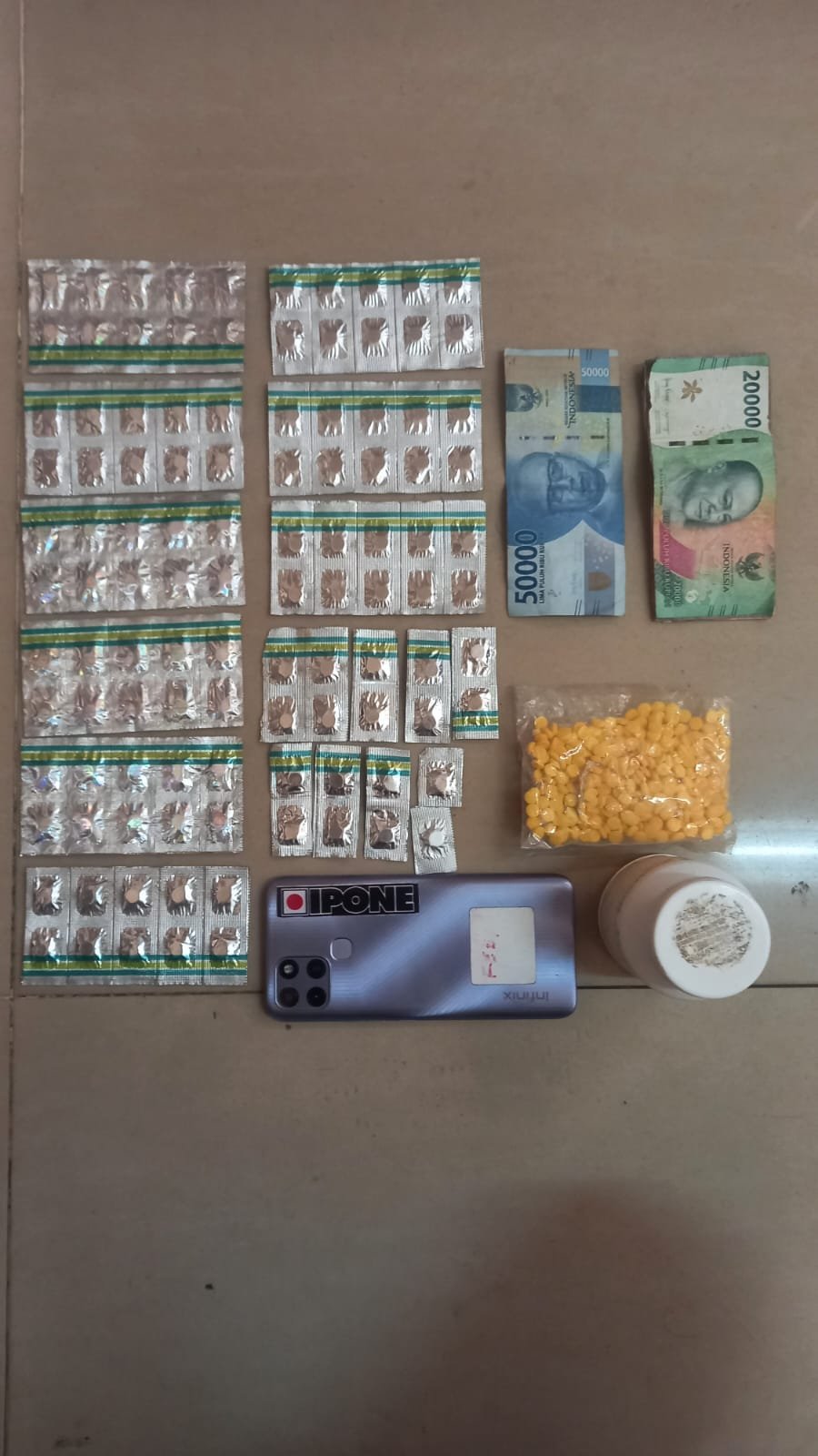 Polisi Tangkap 2 Pelaku di Cijaku Lebak Kasus Peredaran Obat Tramadol dan Hexymer
