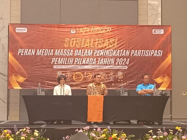 Gandeng Jurnalis Sosialisasikan Pemilih Pilkada 2024, Ketua IWO Bogor Raya Didin Brodin Apresiasi KPU