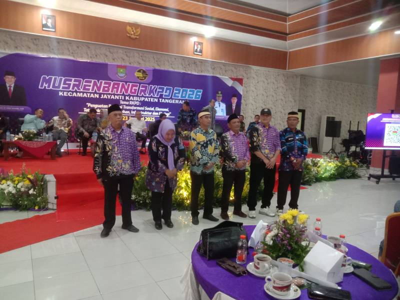 Cuma Kecamatan Jayanti Yang Ada Musrenbang Desa Award Tiap Tahunnya
