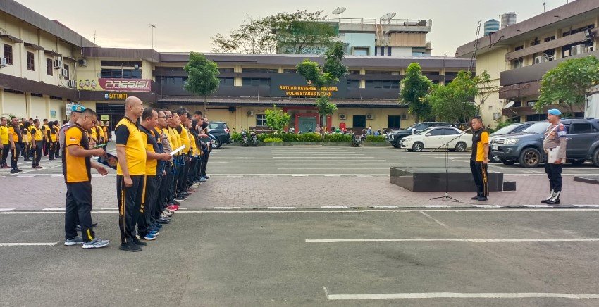 Polrestabes Medan Barometer Polres Polda Sumut, Kasat Binmas Tekankan Anggota Jangan Lakukan Pelanggaran