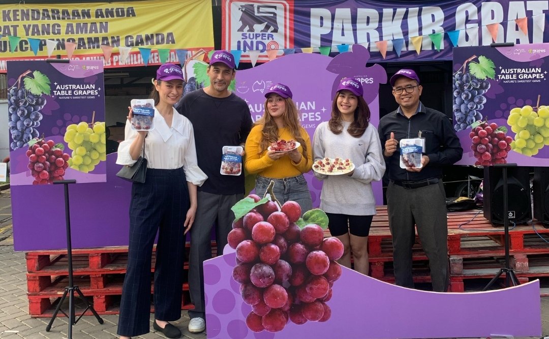 2024! Buah anggur Australia kembali hadir di Indonesia.