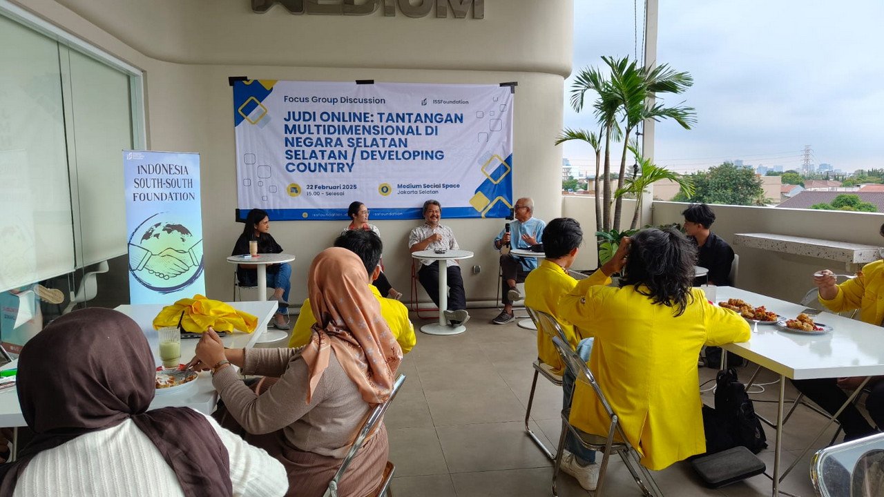 FGD Indonesia South-South Foundation Bahas Dampak Judi Online dan Solusi Strategis di Negara Berkembang