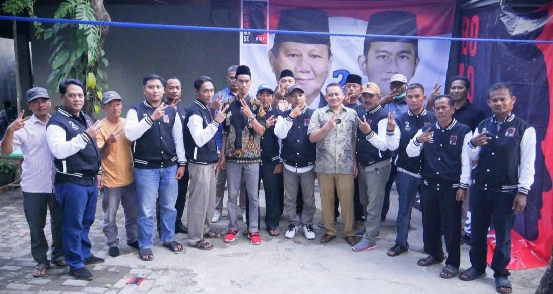 Silahturahmi Koordinator Relawan Bolone Mase bersama Formasi purna Kades Banten Dukung Prabowo-Gibran