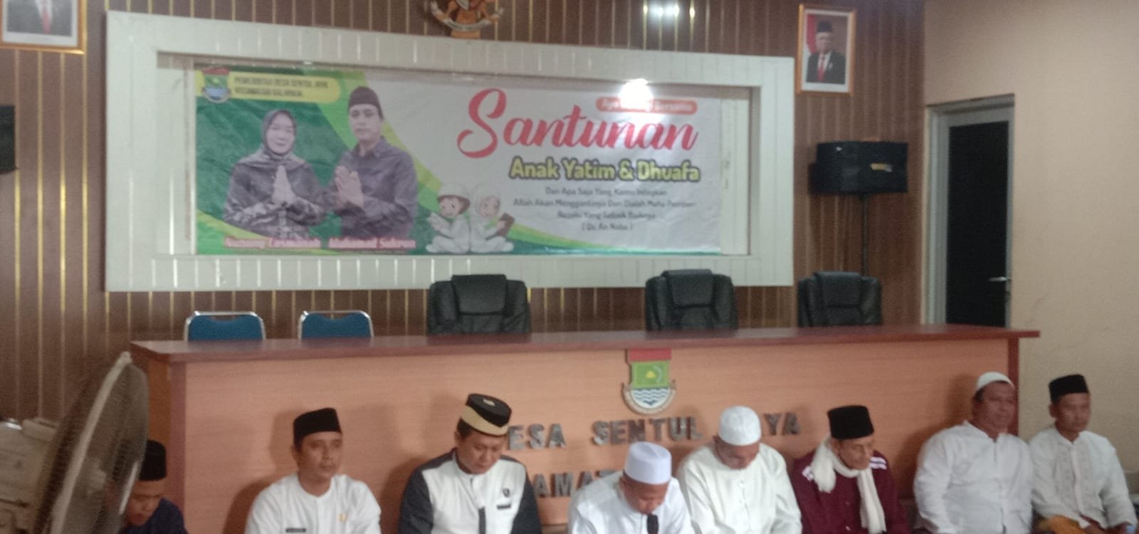 Kepala Desa Sentul Jaya Balaraja Gelar Acara Santunan Anak Yatim dan Dhuafa