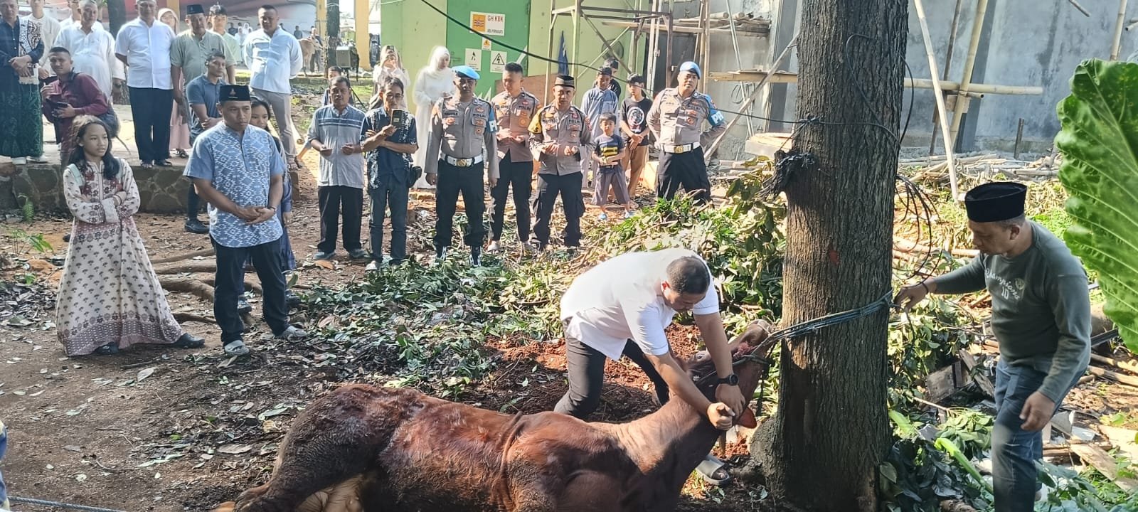 Polres Purwakarta Berkurban, Wujud Cinta Dan Harmoni Di Idul Adha 2025