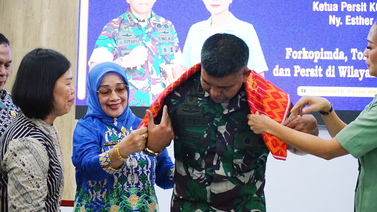 Plt. Bupati Labuhanbatu Ikuti Exit Briefing Danrem 022 Pantai Timur