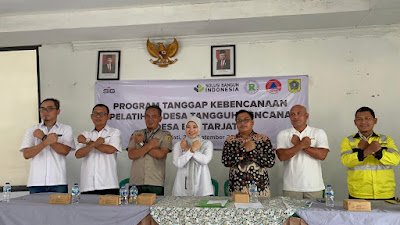 Tingkatkan Kesiapsiagaan Desa Hadapi Bencana, SBI Pabrik Narogong Gelar Pelatihan DESTANA