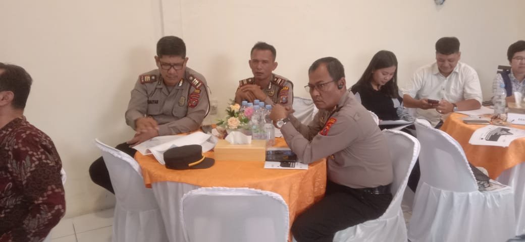 Polres Simalungun Hadir dalam Rapat Koordinasi Peraturan Mahkamah Agung RI di Pengadilan Negeri Simalungun