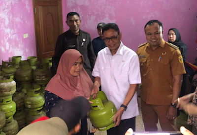 Wamen ESDM Tinjau Pangkalan Gas di Bogor, Pastikan Ketersediaan Elpiji 3 Kg
