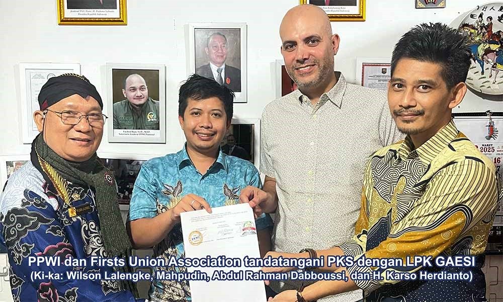 Tandatangani PKS, PPWI bersama Firsts Union Association dan LPK GAESI Siap Kirim Tenaga Kerja ke Jepang dan Ko