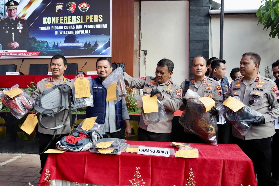 Kapolda Jateng, Irjen Pol Ahmad Lutfhi Apresiasi Kecepatan Jajarannya Ungkap Kasus Pembunuhan di Boyolali