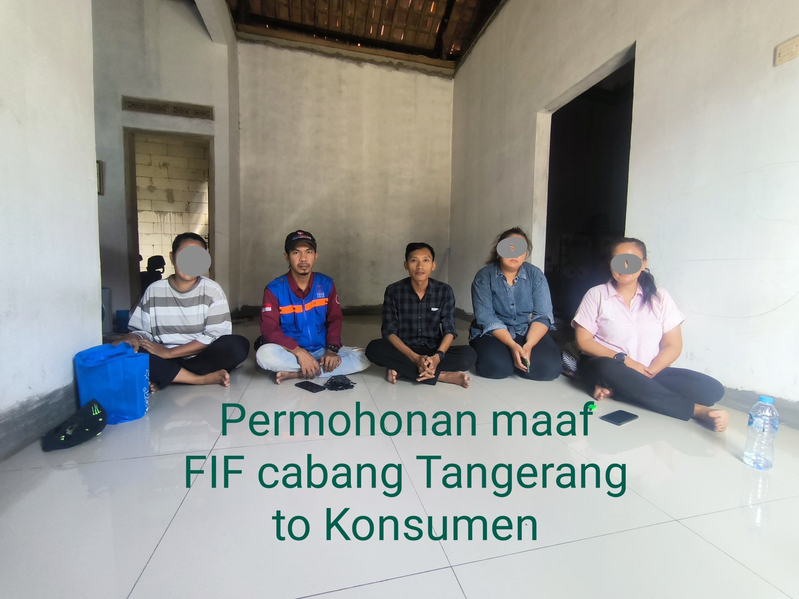 Oknum Karyawan Leasing FIF Cabang Tangerang Minta Maaf Langsung Kepada Konsumen