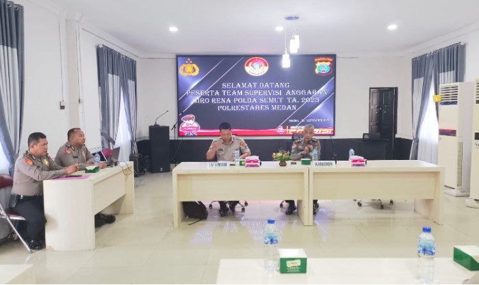Tim Supervisi Asistensi dari Rorena Kunjungi Polrestabes Medan