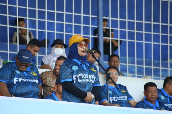 Turnamen Sepakbola Korpri Wilayah III Resmi Dibuka Sekdako Medan