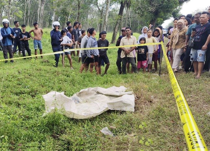 Polsek Serbelawan dan INAFIS Polres Simalungun Olah TKP Terkait Temuan Mayat
