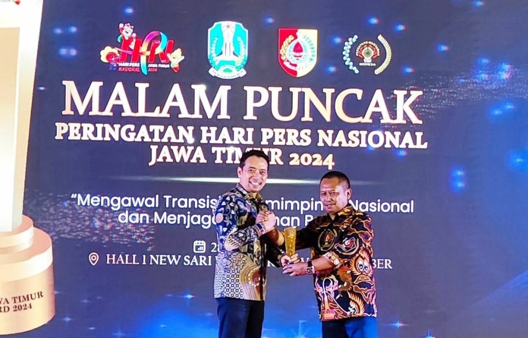 Sukses Bikin DPD RI Bertaji, LaNyalla Terima Special Award dari PWI Jatim