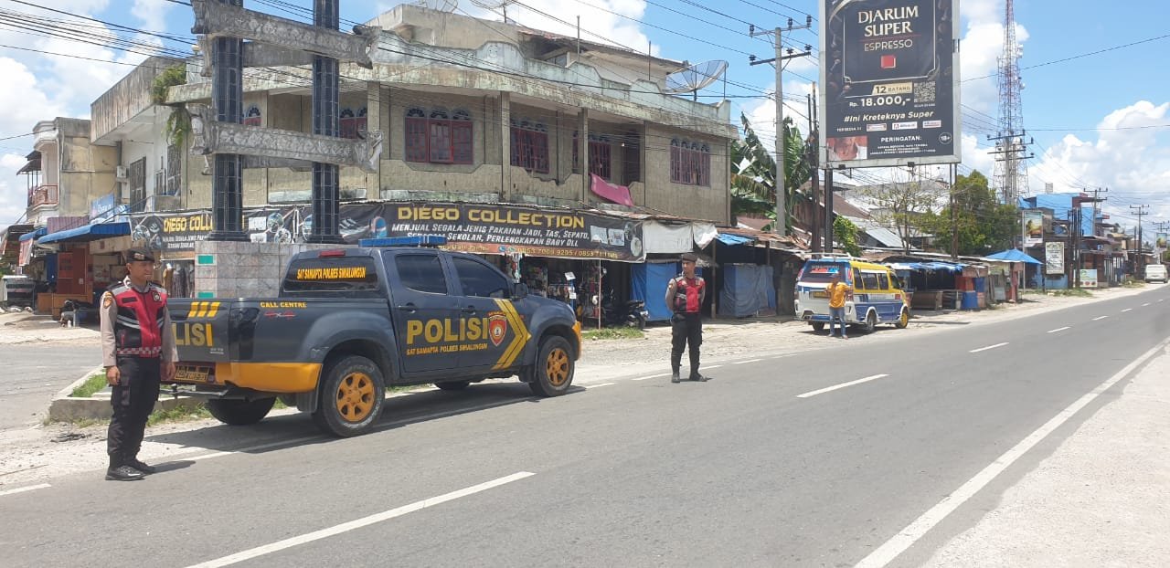 Patroli Presisi Sat Samapta Polres Simalungun Jaga Keamanan di Area Rawan