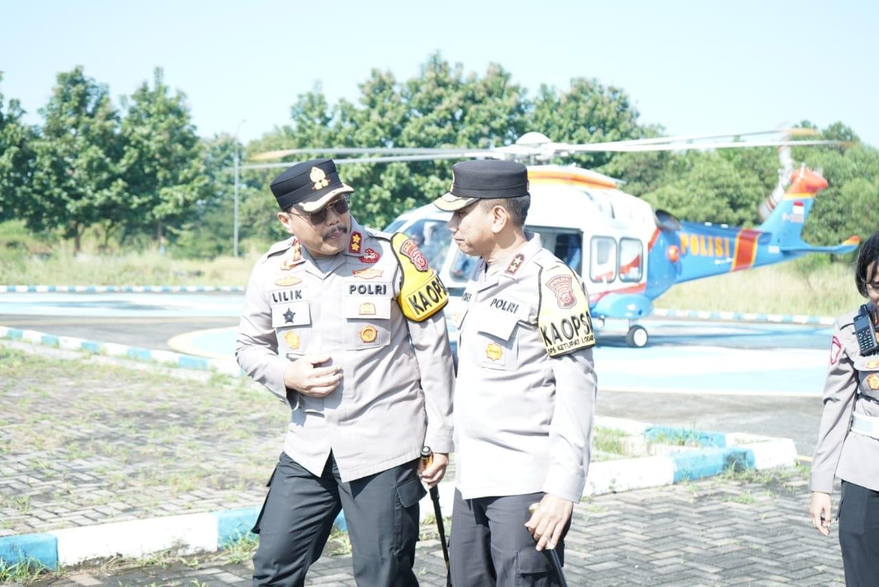 Kapolres Purwakarta Dampingi Kapolda Jabar Cek Arus Balik Lebaran 2025