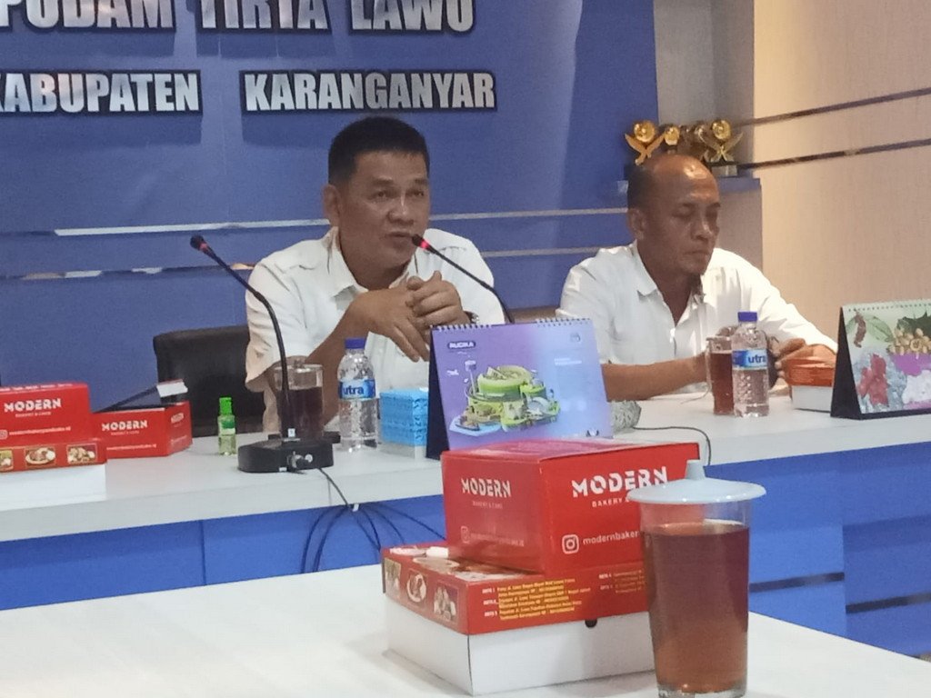 PUDAM Terta Lawu Karanganyar Tahun 2024 Setor Pendapatan Ke Kas Daerah RP 3,29 Miliar