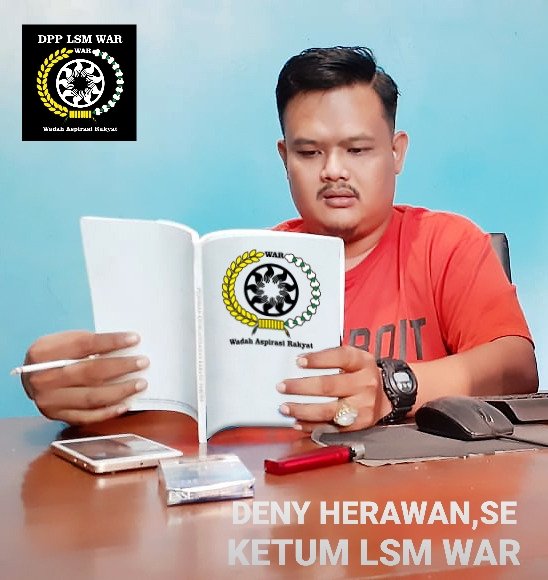 Deny Hermawan SE, Ketua Umum LSM WAR Banten Indonesia Mendukung Bahrul Ulum Sebagai Ketua KNPI Kec Jayanti