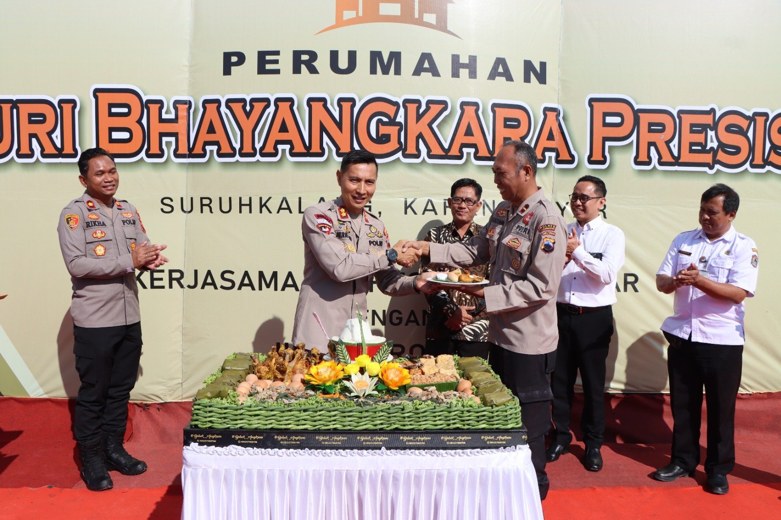 Pembangunan Puri Bayangkara Presisi di Kabupaten Karanganyar, Kapolres langsung Pimpin Peletakan Batu Pertama
