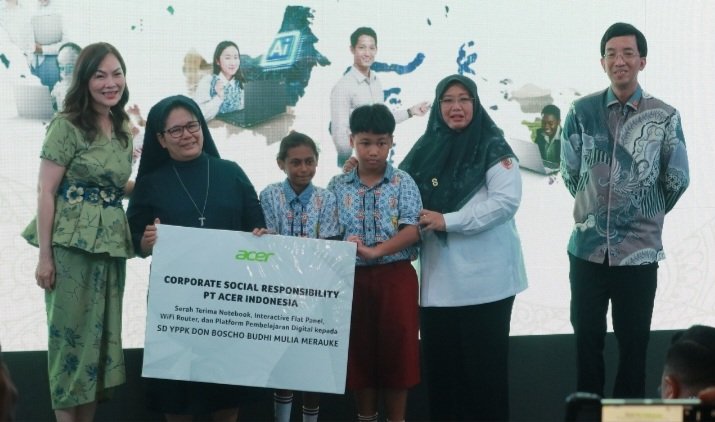 Pendidikan Merata dengan Sentuhan Teknologi: Acer Luncurkan Inisiatif di Merauke