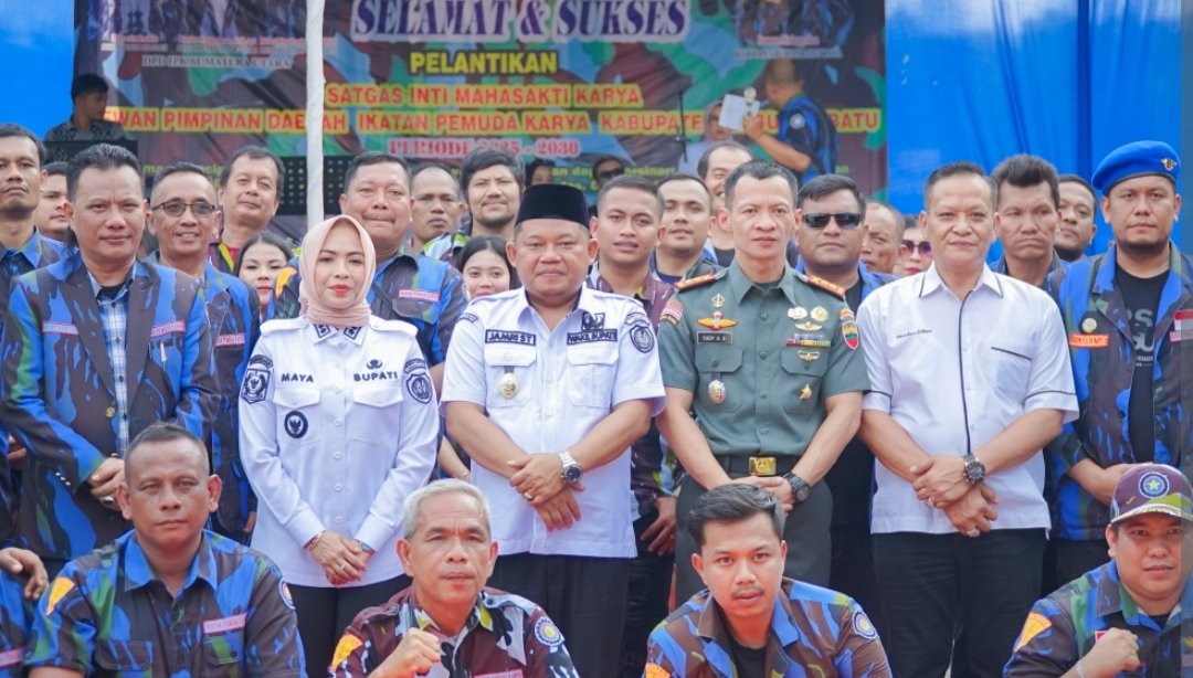 Bupati Hadiri Pelantikan Satgas Inti DPD IPK Labuhanbatu, Ajak Sukseskan Visi Misi