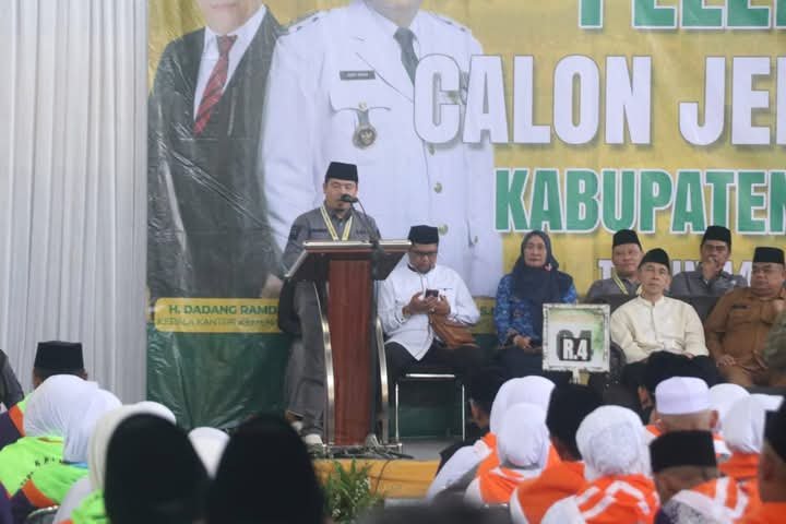 Pelepasan 442 Calon Jemaah Haji Kloter 39 Asal Sukabumi: Wakil Bupati Hadir, Semangat dan Doa Mengiringi