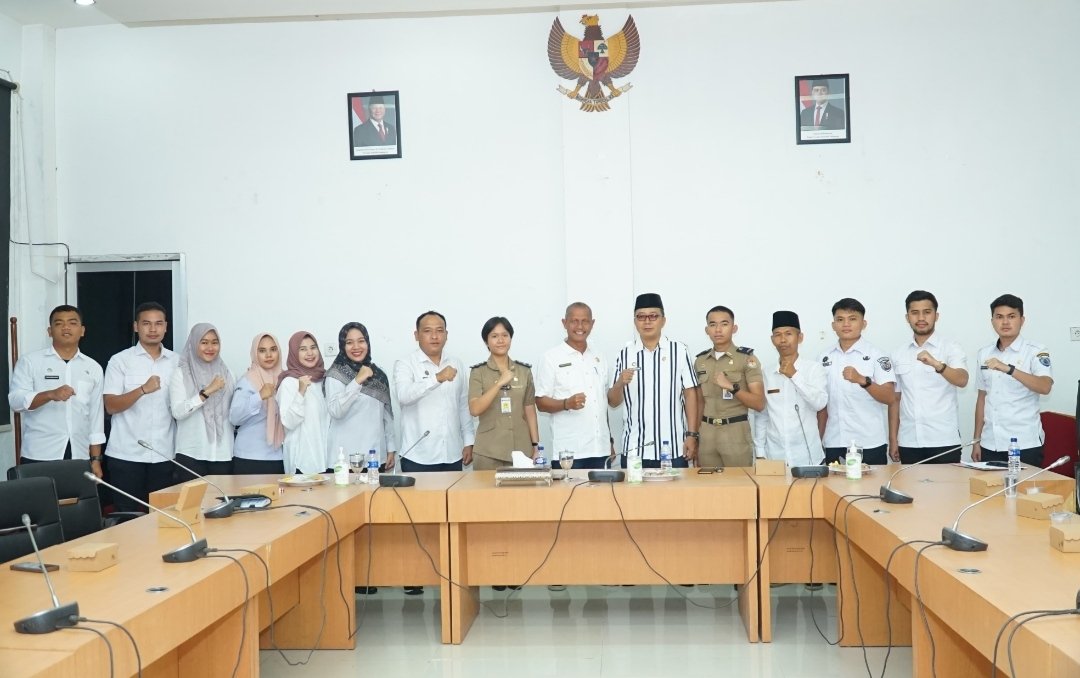 Pemkab Labuhanbatu Terima 2 Praja IPDN Magang dan Praktik Lapangan