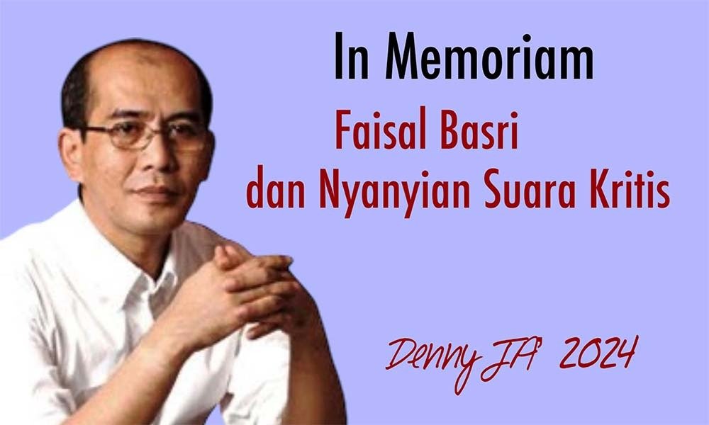 In Memoriam: Faisal Basri dan Nyanyian Suara Kritis