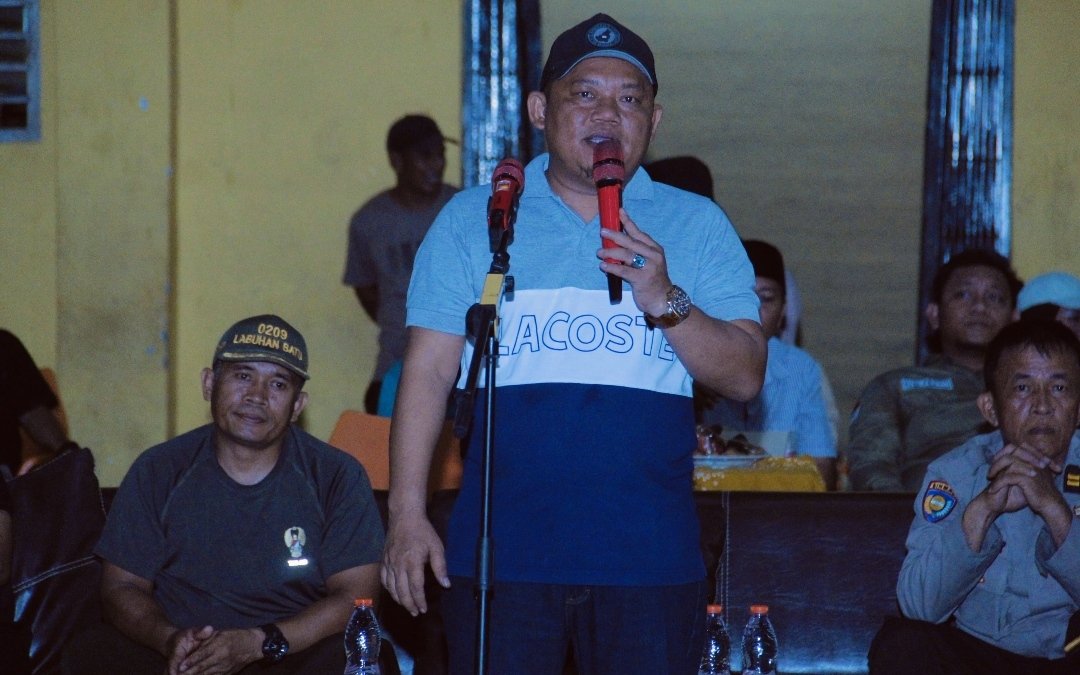 Wakil Bupati H. Jamri, Resmi Buka Turnamen Futsal Tingkat Pelajar SLTP se Kabupaten Labuhanbatu Tahun 2025