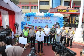 Polda Sumut Gelar Ops Keselamatan Toba 2024