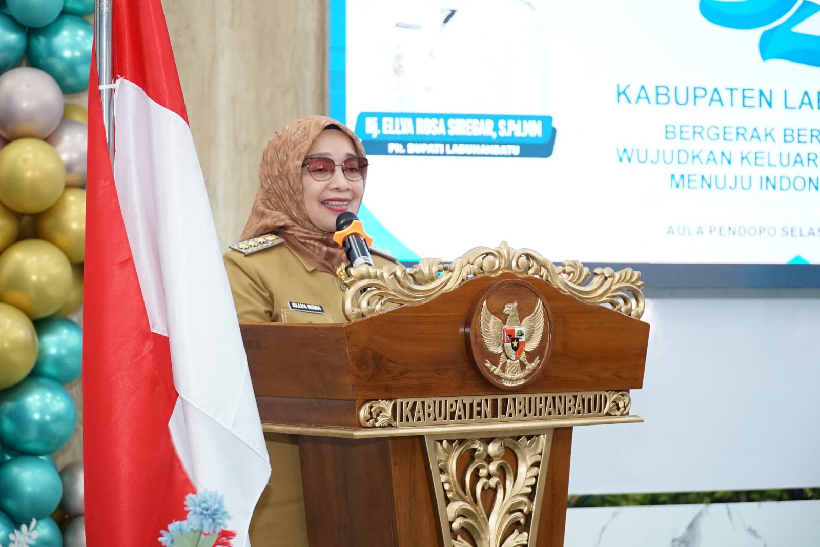 Peringati HKG PKK ke-52, Plt. Bupati Labuhanbatu: