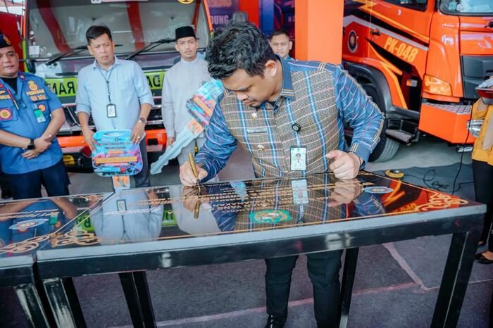 Wali Kota Medan Resmikan Dua UPT DPKP Agar Kebakaran Cepat Diatasi